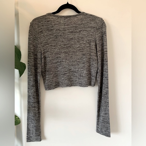 ARITZIA WILFRED FREE Long Sleeve Crop Top - Picture 3 of 6
